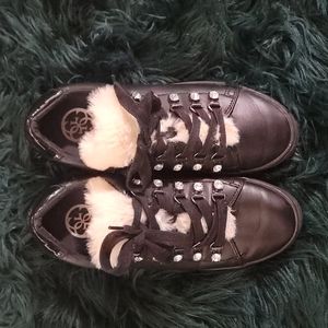Guess Faux Fur Sneakers